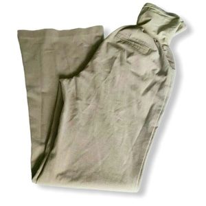 Motherhood Maternity Dress Pants Khaki Small